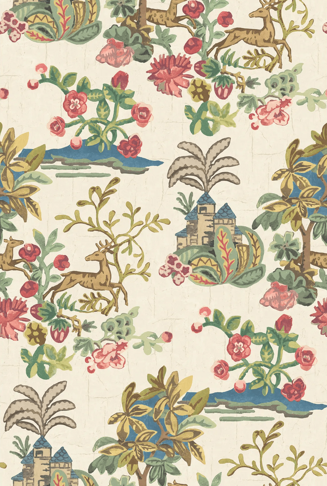 G P & J Baker KNIGHT'S TALE JEWEL Wallpaper