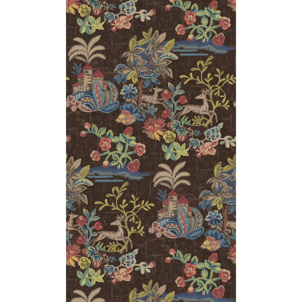 G P & J Baker KNIGHT'S TALE COCOA Wallpaper