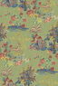 G P & J Baker KNIGHT'S TALE SPRING GREEN Wallpaper