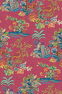 G P & J Baker KNIGHT'S TALE FUCHSIA Wallpaper