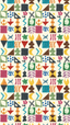 G P & J Baker POTATO PRINT JEWEL Wallpaper