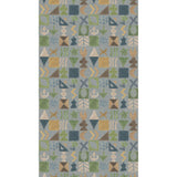 G P & J Baker POTATO PRINT BLUE Wallpaper