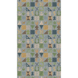G P & J Baker POTATO PRINT BLUE Wallpaper