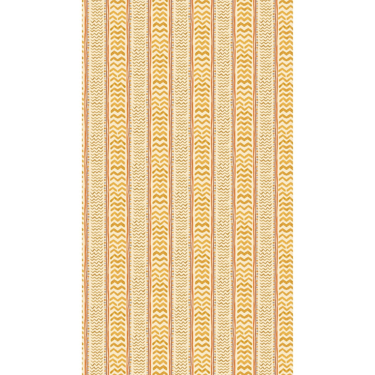 G P & J Baker WRIGGLE ROOM OCHRE Wallpaper