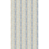 G P & J Baker WRIGGLE ROOM BLUE/YELLOW Wallpaper