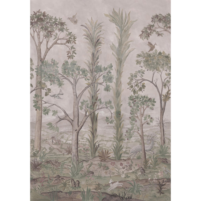 G P & J Baker TALL TREES SOFT GREEN Wallpaper