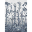 G P & J Baker TALL TREES DELFT BLUE Wallpaper