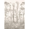 G P & J Baker Tall Trees Sepia Wallpaper