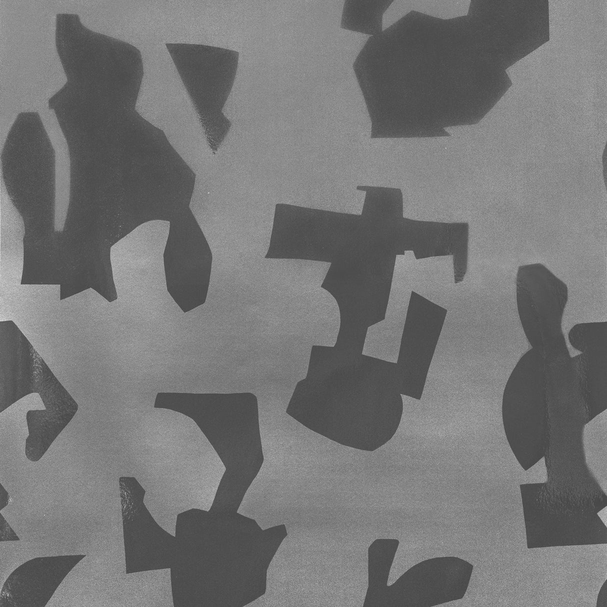 Donghia FORMS VINYL SILVER Wallpaper