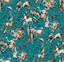 Brunschwig & Fils COSMIQUE TEAL Wallpaper