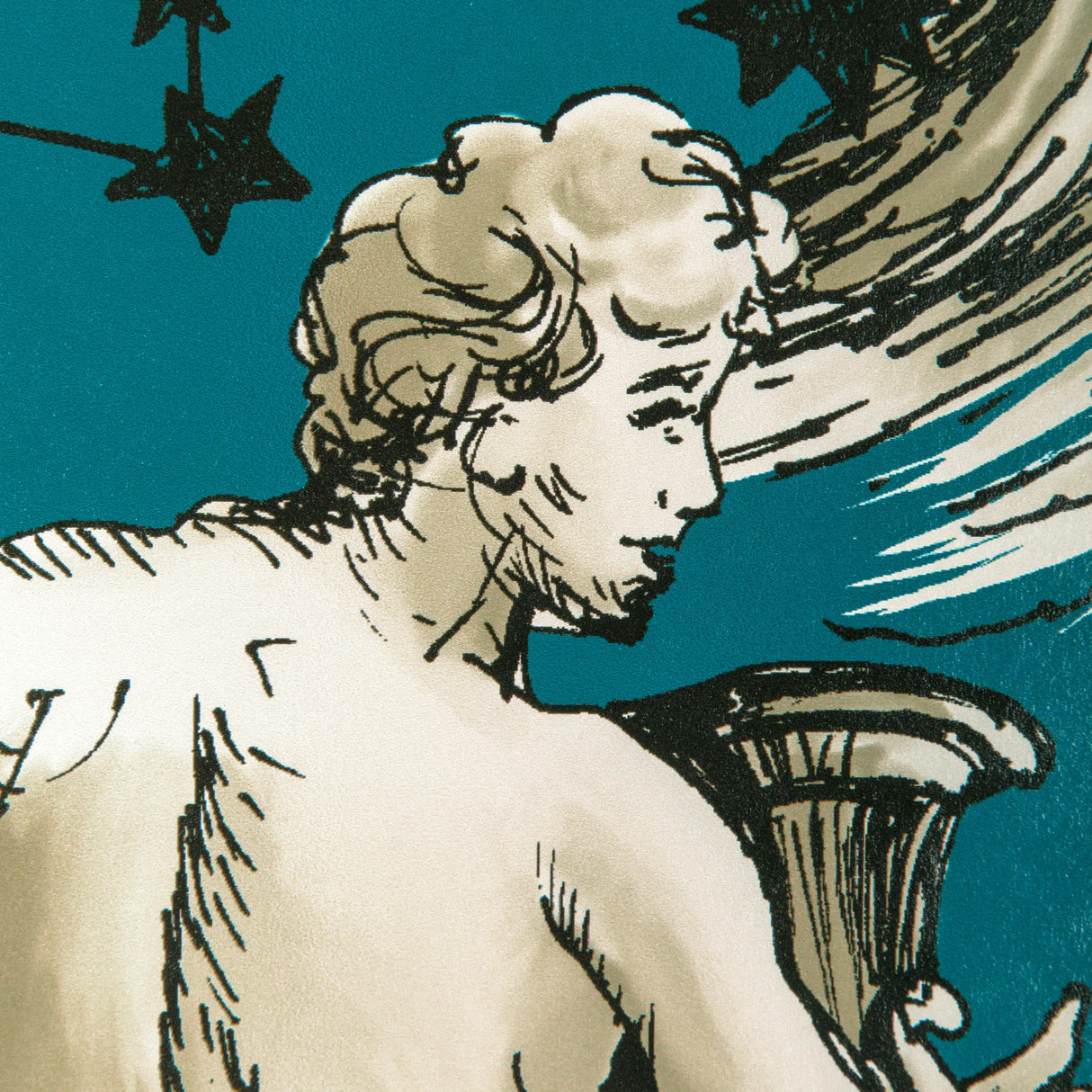 Brunschwig & Fils COSMIQUE TEAL Wallpaper