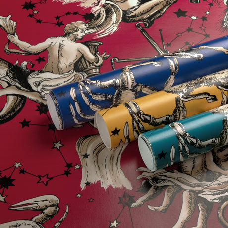 Brunschwig & Fils COSMIQUE TEAL Wallpaper