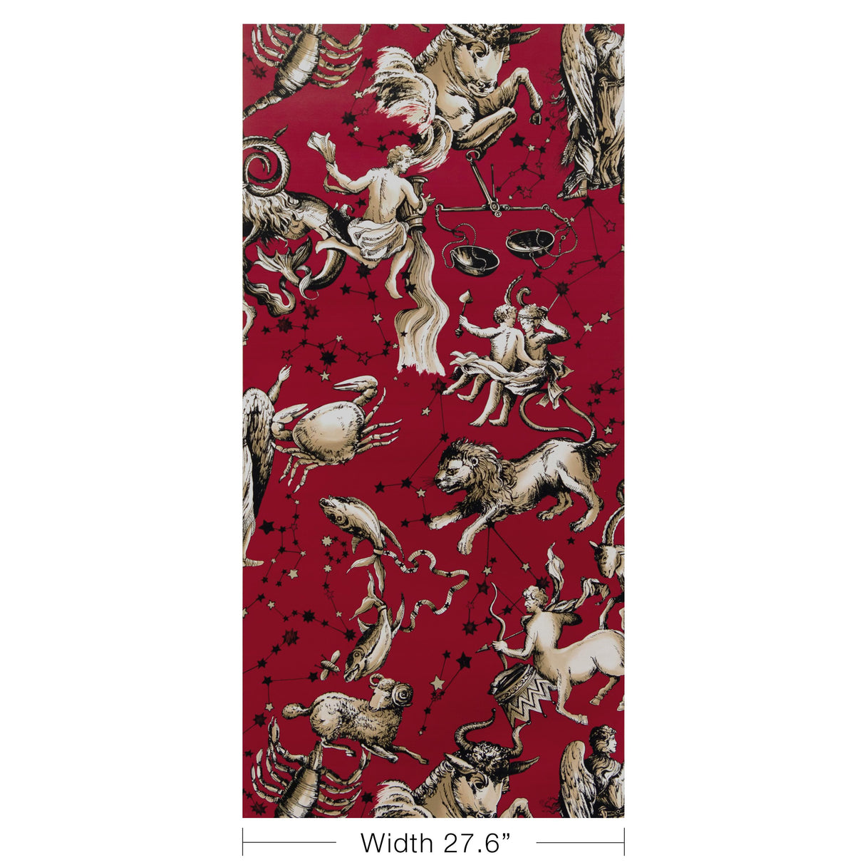 Brunschwig & Fils COSMIQUE RUBY Wallpaper