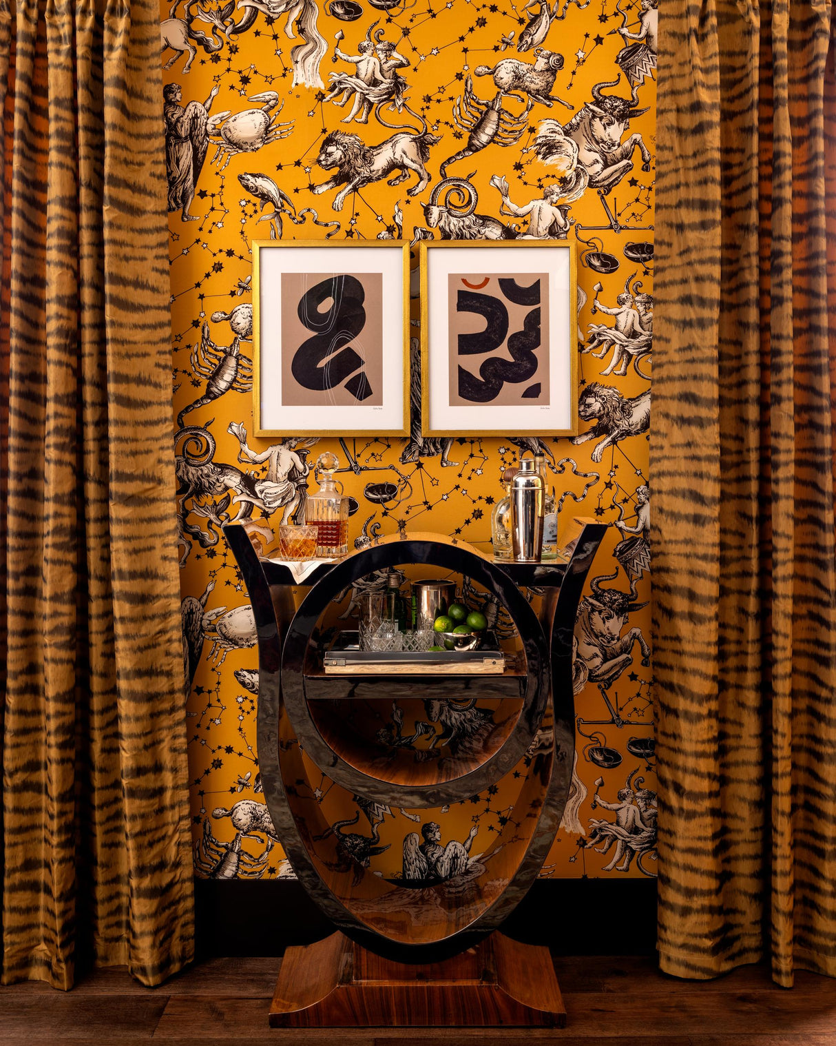 Brunschwig & Fils COSMIQUE GOLD Wallpaper