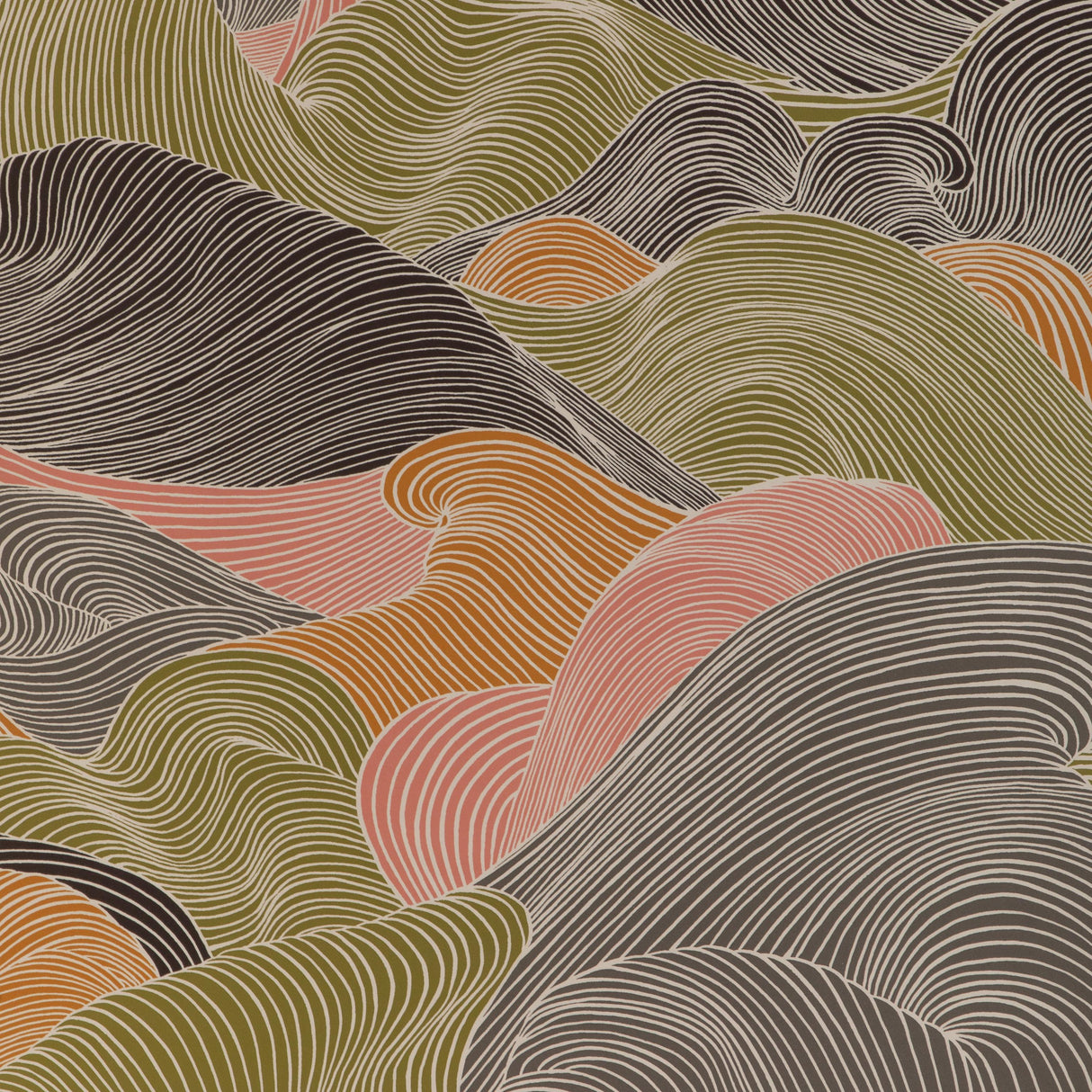 Brunschwig & Fils TOURBILLON MULTI Wallpaper