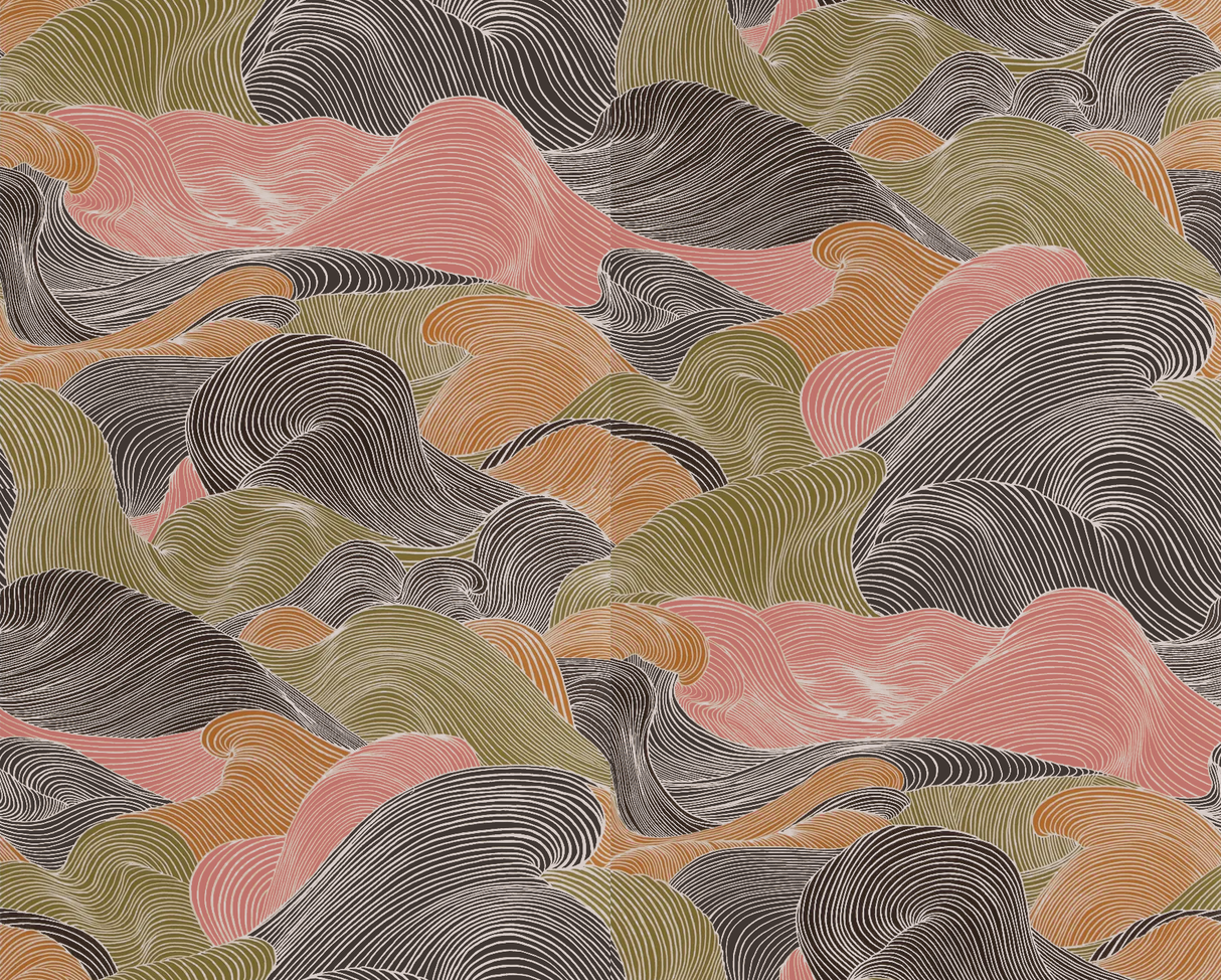 Brunschwig & Fils TOURBILLON MULTI Wallpaper