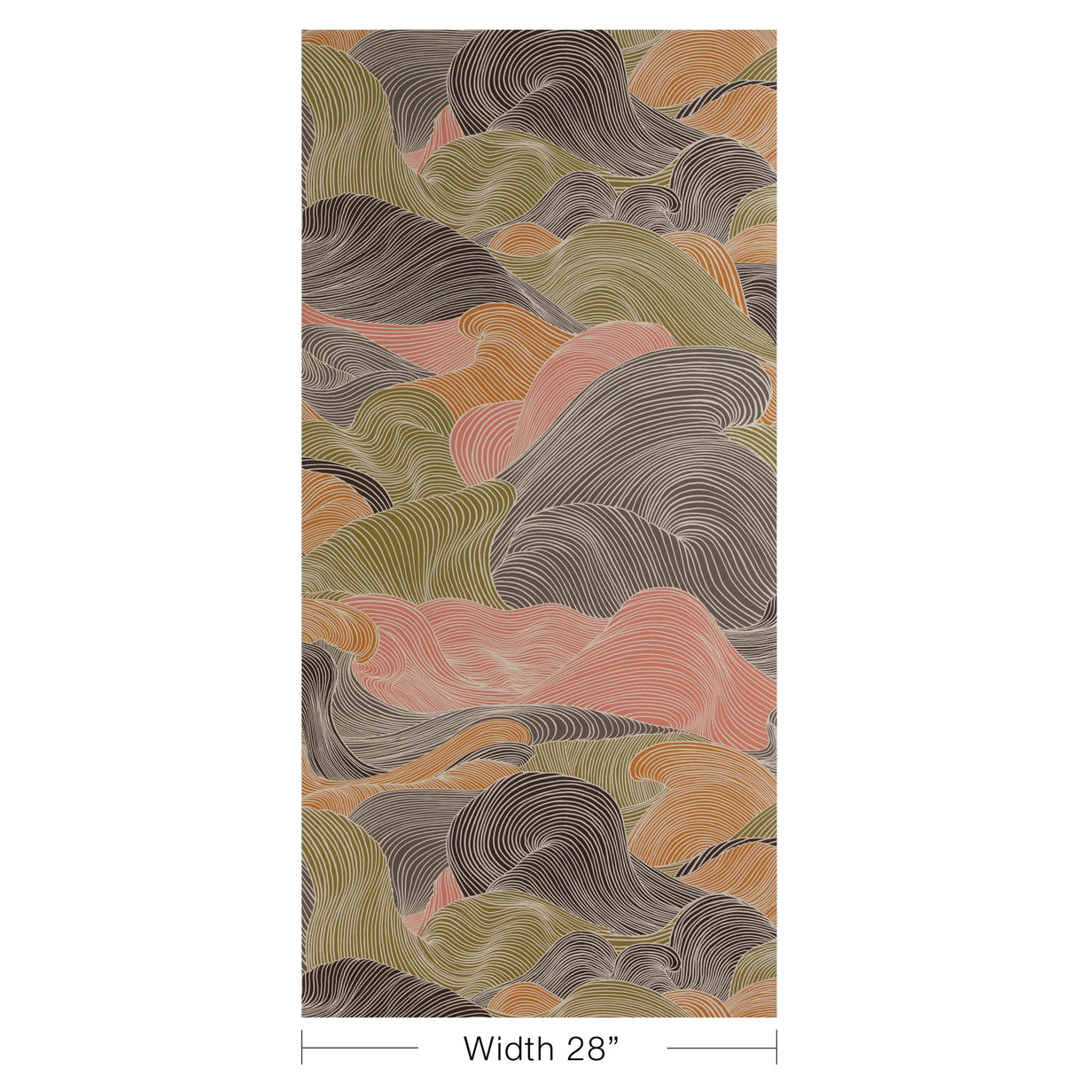 Brunschwig & Fils TOURBILLON MULTI Wallpaper