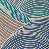 Brunschwig & Fils TOURBILLON LAPIS Wallpaper