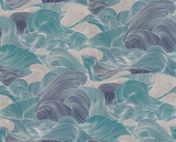 Brunschwig & Fils TOURBILLON LAPIS Wallpaper