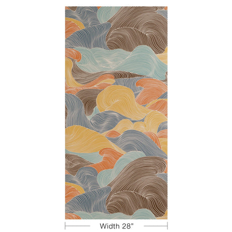 Brunschwig & Fils TOURBILLON TOPAZ Wallpaper