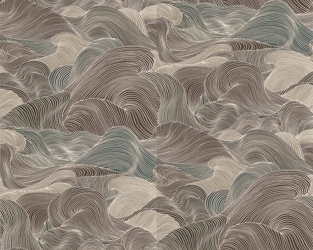 Brunschwig & Fils TOURBILLON STONE Wallpaper