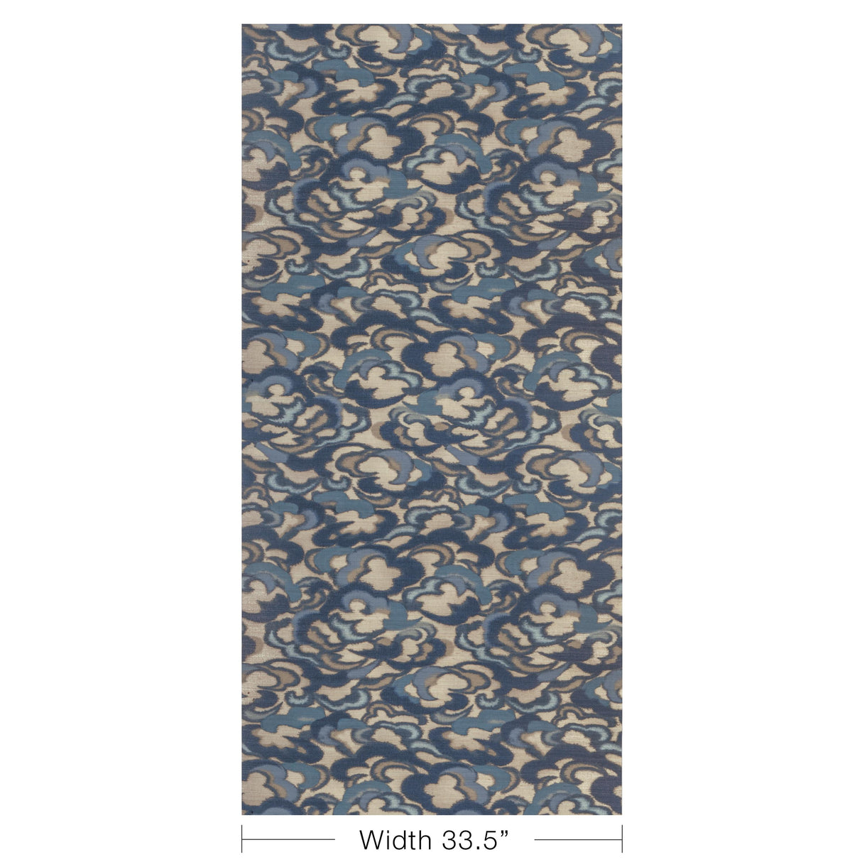 Brunschwig & Fils STRATUS SKY/LAPIS Wallpaper