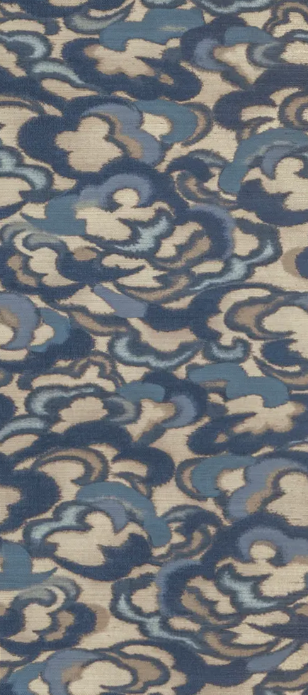 Brunschwig & Fils STRATUS SKY/LAPIS Wallpaper