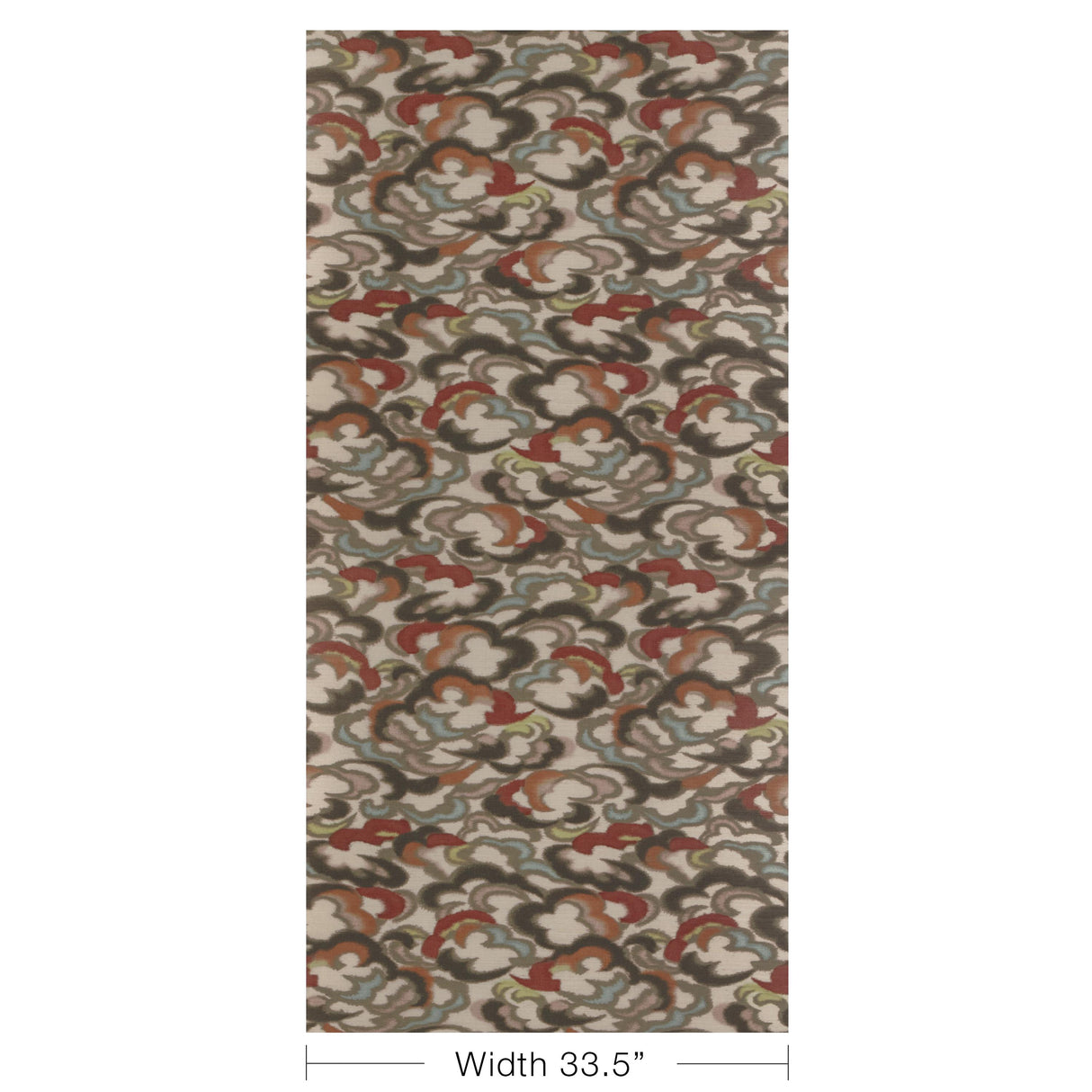 Brunschwig & Fils STRATUS CLAY/MULTI Wallpaper
