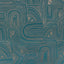 Brunschwig & Fils TIMBRE TEAL Wallpaper