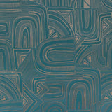 Brunschwig & Fils TIMBRE TEAL Wallpaper