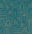 Brunschwig & Fils TIMBRE TEAL Wallpaper