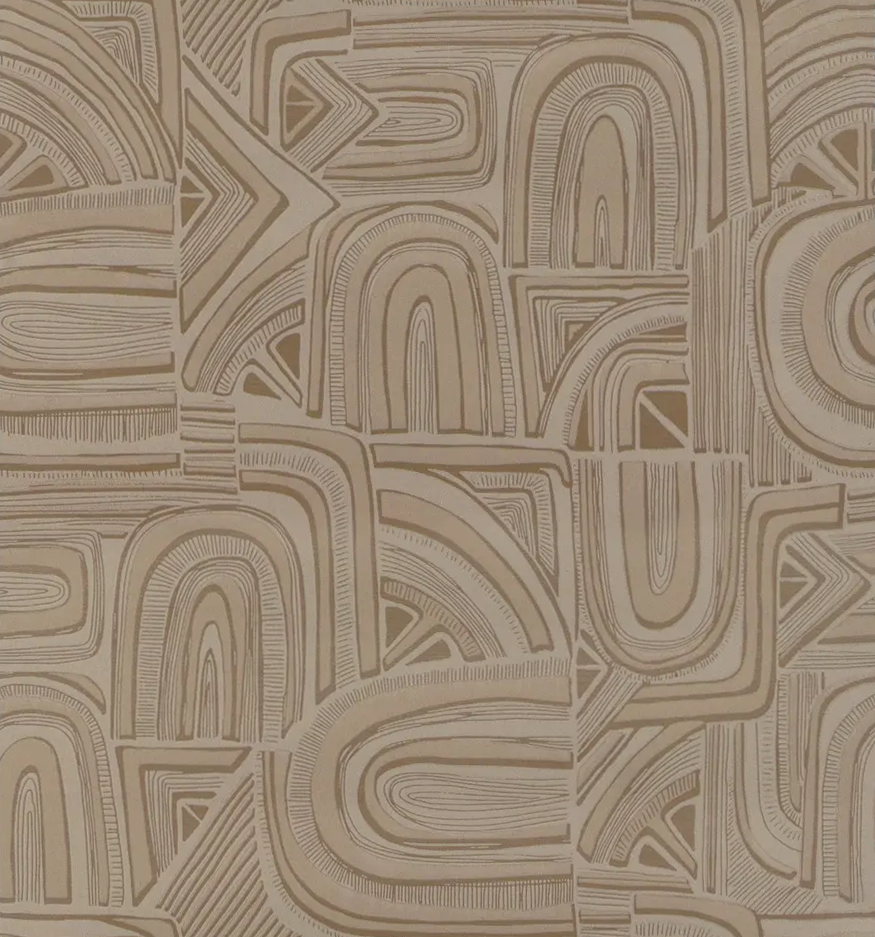 Brunschwig & Fils TIMBRE BEIGE Wallpaper