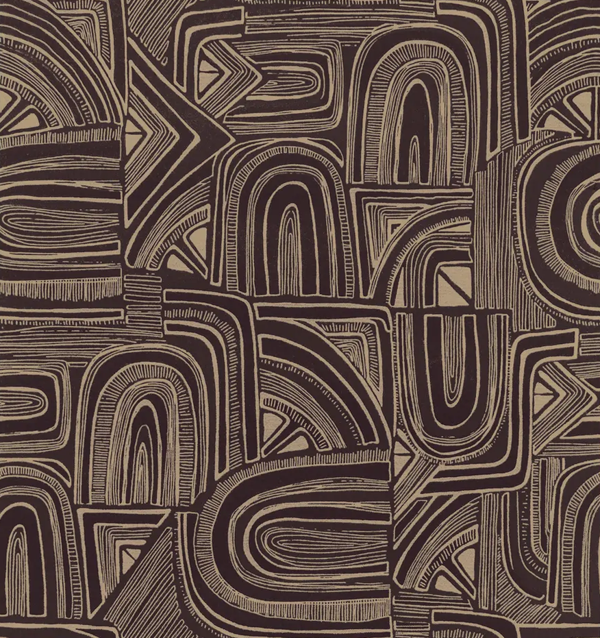 Brunschwig & Fils TIMBRE EBONY Wallpaper