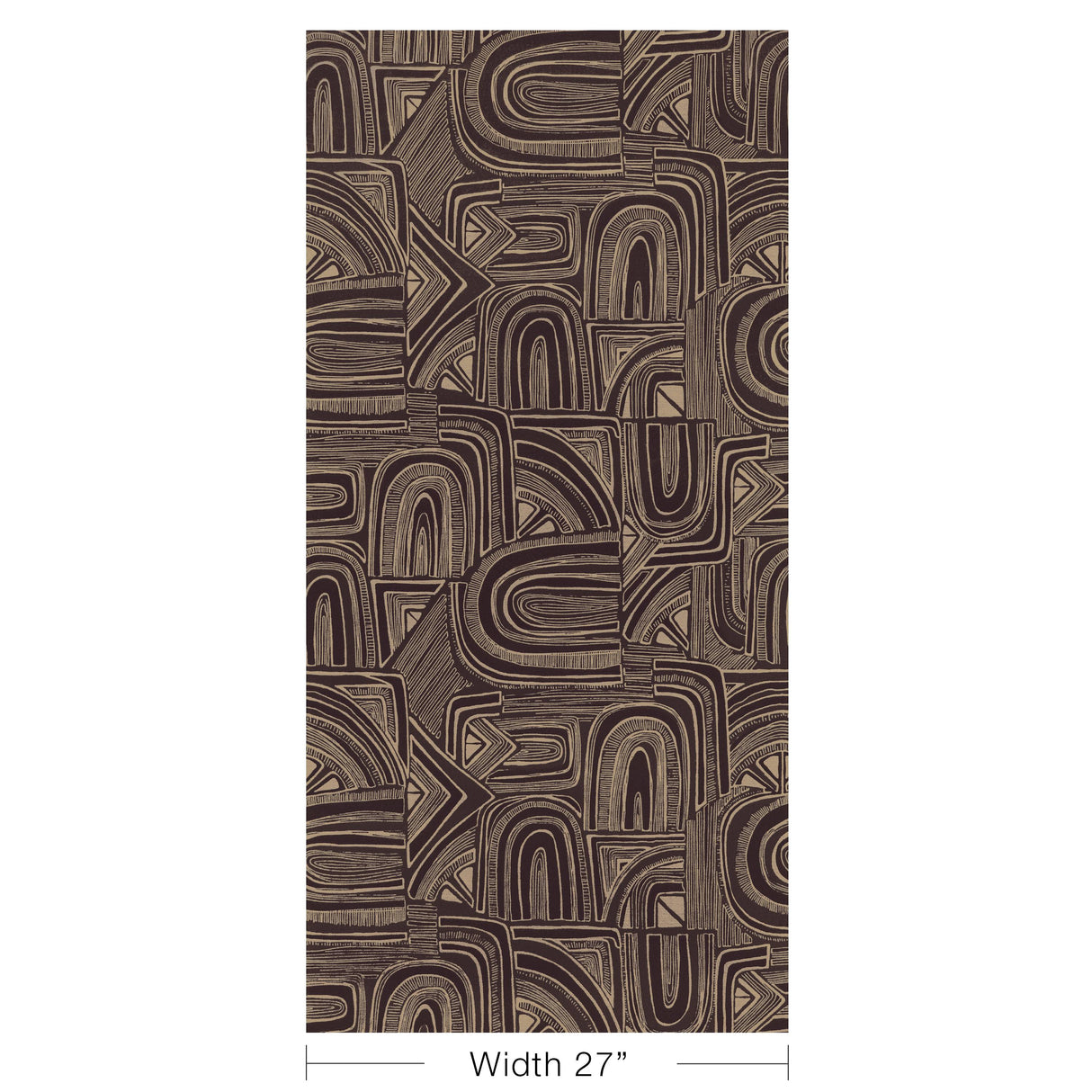 Brunschwig & Fils TIMBRE EBONY Wallpaper