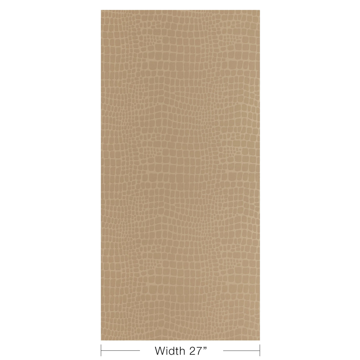 Brunschwig & Fils CROC BEIGE Wallpaper