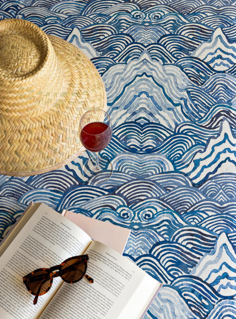 Kravet SHANGRI LA INDIGO Drapery Fabric