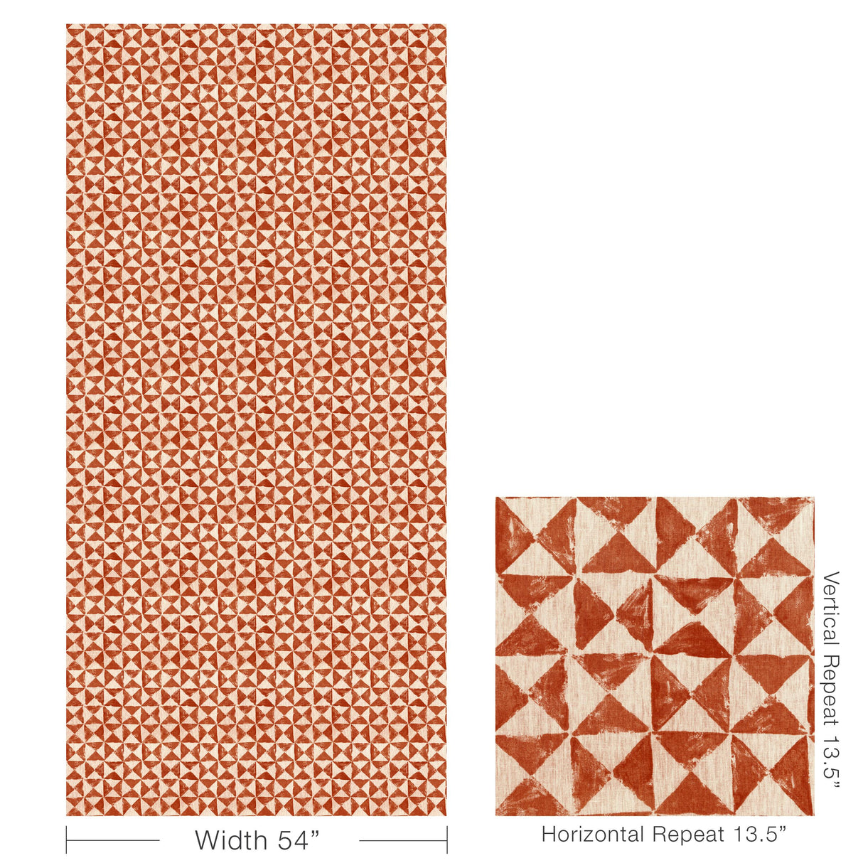 Kravet TRIQUAD PERSIMMON Fabric