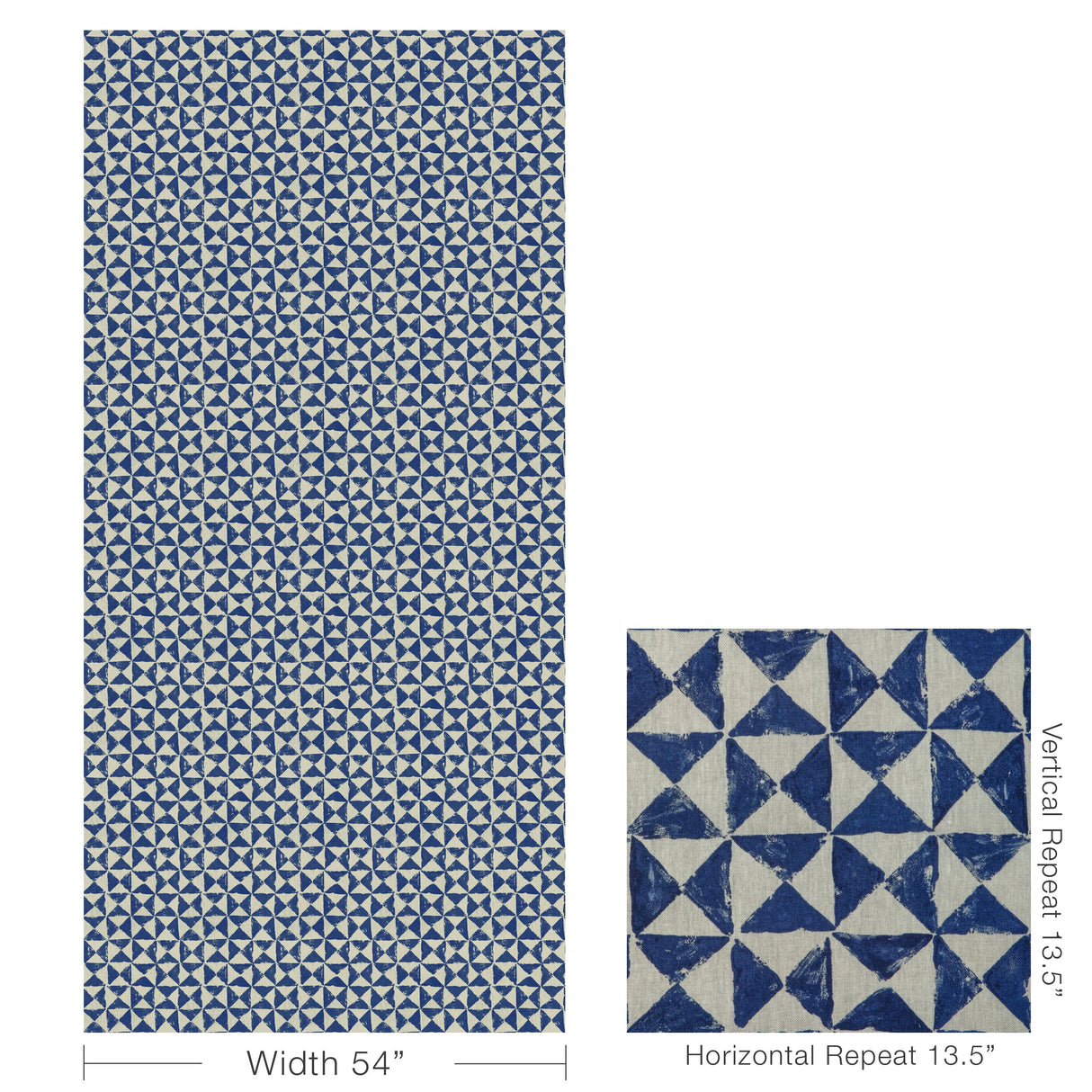 Kravet TRIQUAD INDIGO Fabric