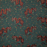 Pindler MUSHU MALACHITE Fabric
