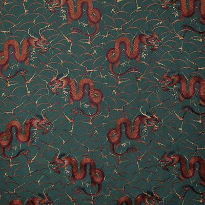 Pindler MUSHU MALACHITE Fabric