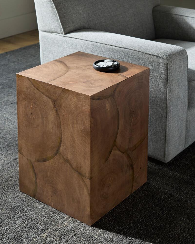 Surya Brax BRAX-001 22"H x 16"W x 16"D Accent Table