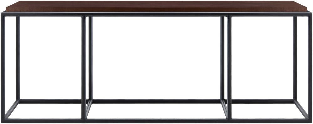 Surya Brax BRAX-003 18"H x 50"W x 18"D Accent Table
