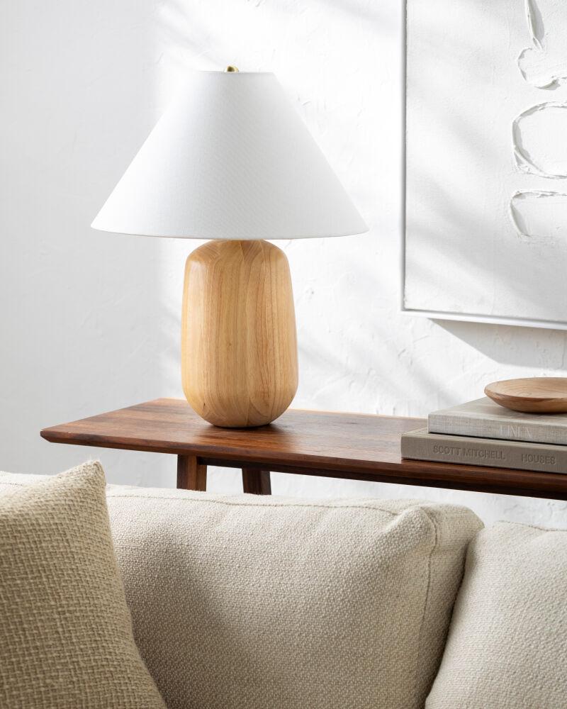 Surya Evan EVA-001 22"H x 16"W x 16"D Table Lighting