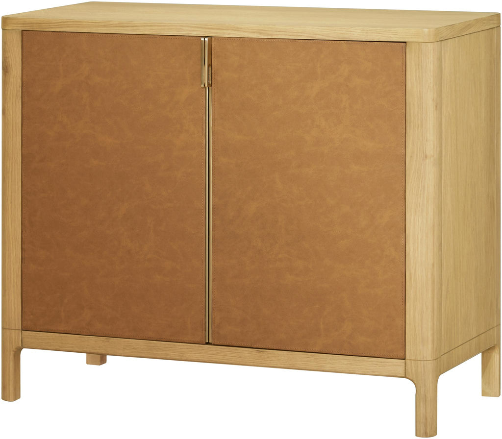 Surya Kenner KENR-001 Brown Metallic - Brass 32"H x 38"W x 18"D Furniture