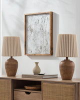 Livabliss Kakisa KKS-001 19"H x 9"W x 9"D Table Lighting