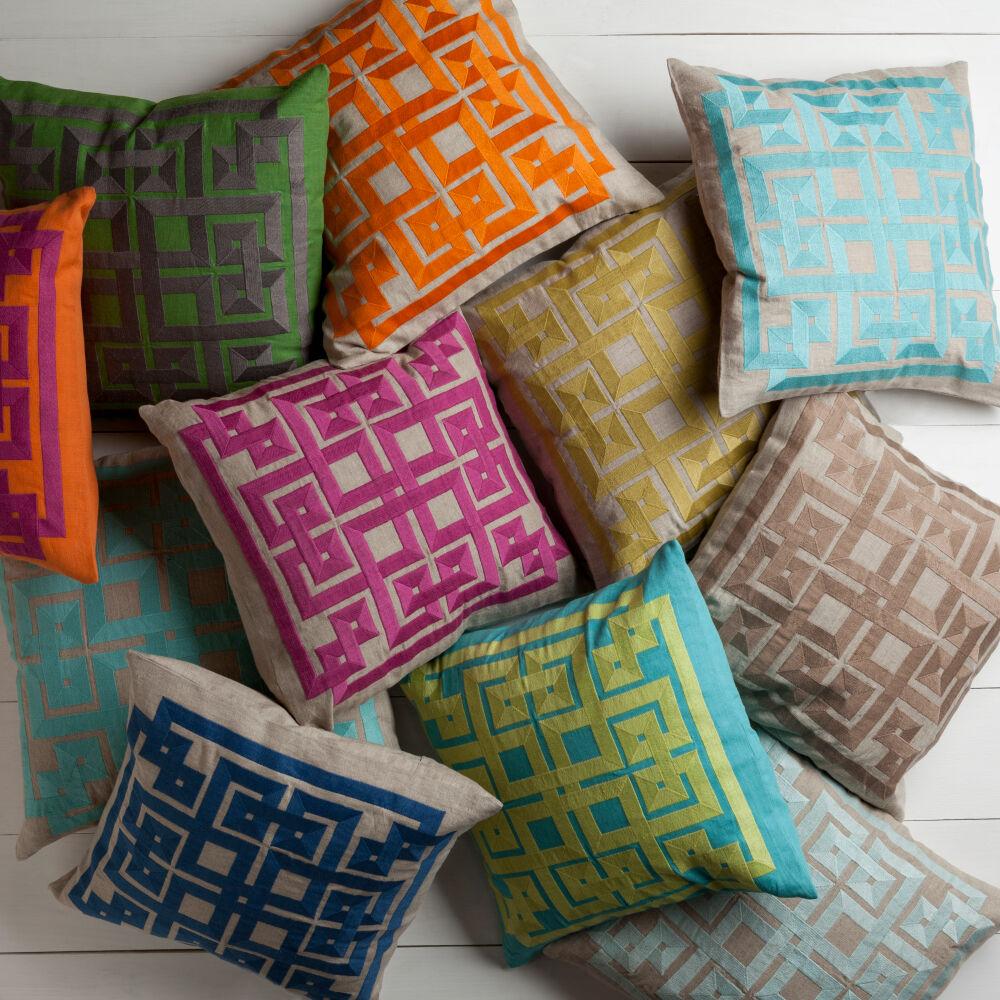 Surya Gramercy LD-012 20"L x 20"W Pillow