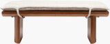 Surya Miro MIRO-001 18"H x 60"W x 20"D Bench/Ottoman/Stool