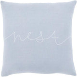 Surya Motto MTT-002 20"H x 20"W Pillow Cover