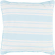Surya Nautical Stripe NS-002 20"H x 20"W Pillow Cover