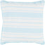 Surya Nautical Stripe NS-002 20"H x 20"W Pillow Cover